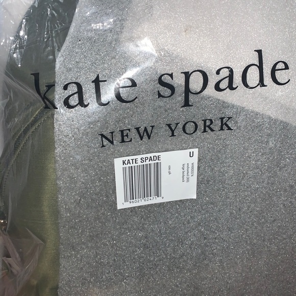 ♠️ kate spade ♠️ Chelsea The Little Better Nylon Large Backpack, Green - Picture 3 of 11
